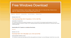 Desktop Screenshot of freewindowsdownload.com