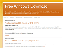 Tablet Screenshot of freewindowsdownload.com